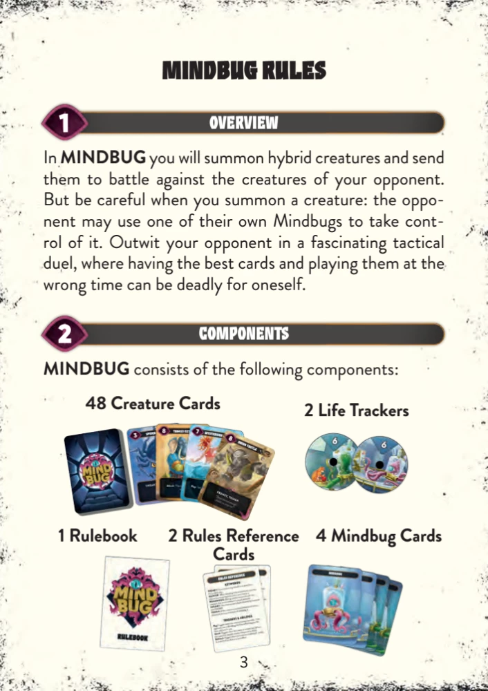 Lauamäng - Mindbug x King of Tokyo (EN)