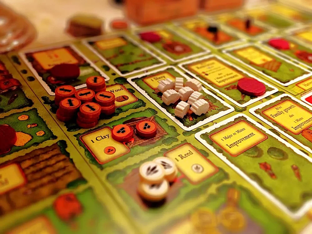 Stalo žaidimas - Agricola (EN)