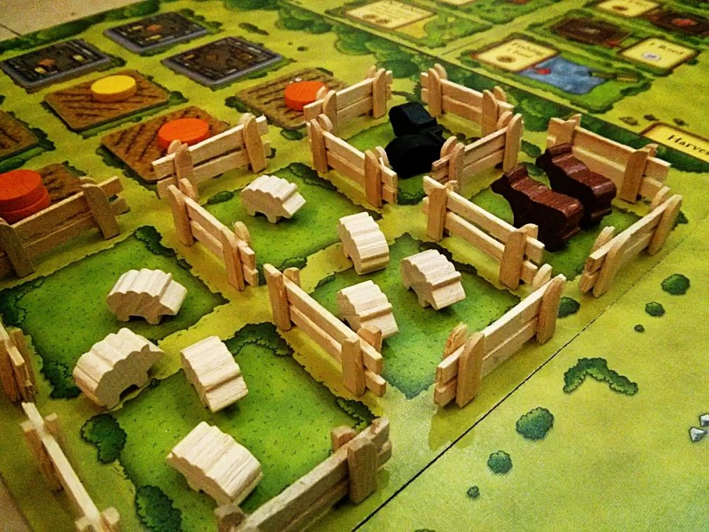 Stalo žaidimas - Agricola (EN)