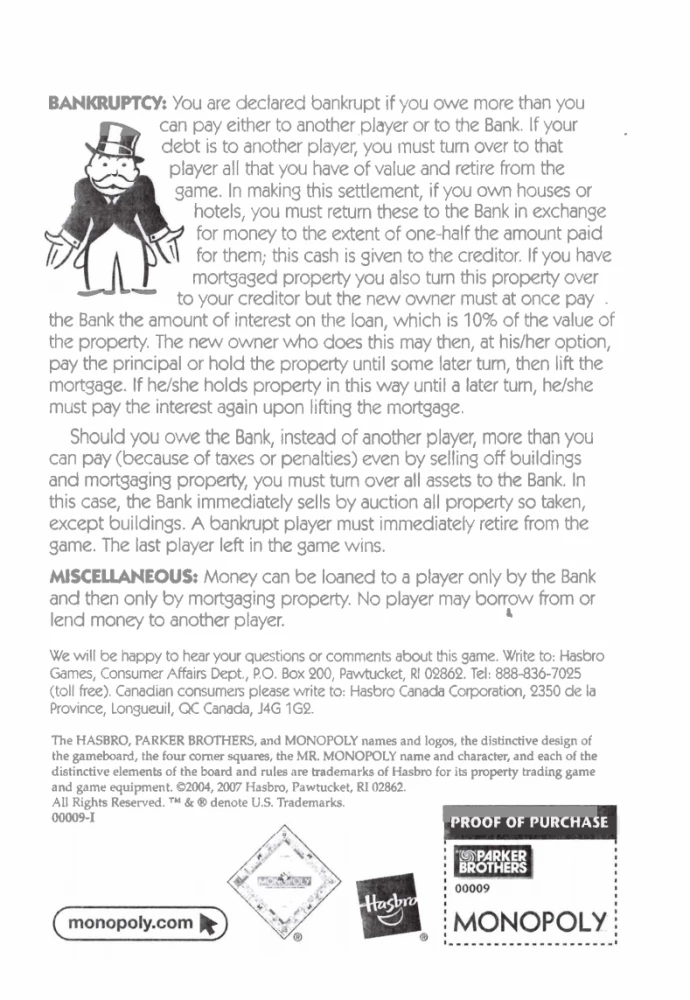 Brettspiel - Monopoly Classic 2025 (EN)