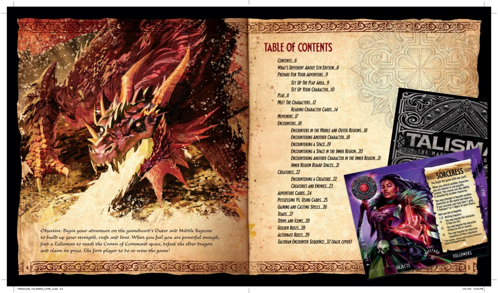 Galda spēle - Talisman Core (5. izdevums) (EN)