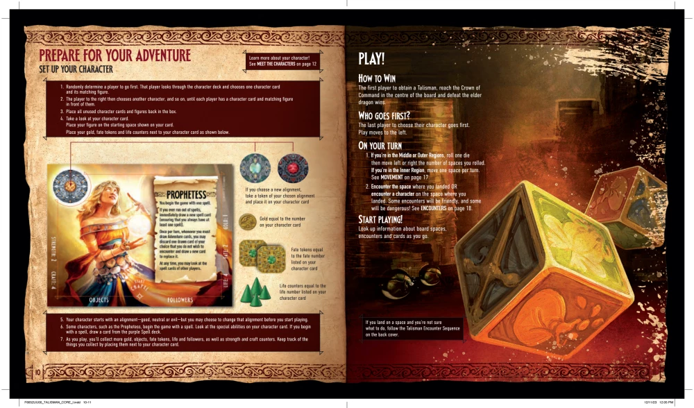 Galda spēle - Talisman Core (5. izdevums) (EN)