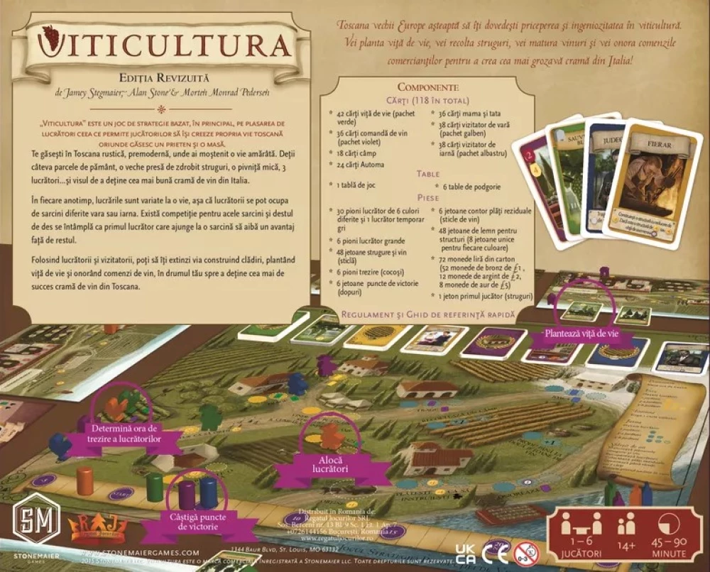 Brettspiel - Viticulture: Essential Edition (EN)