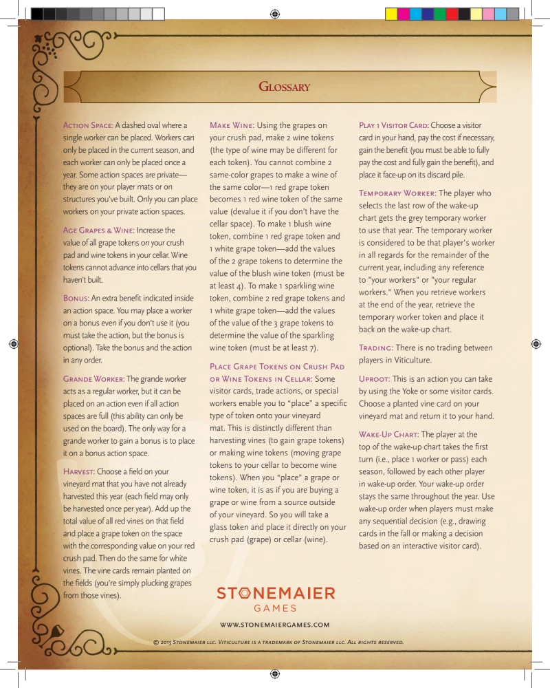 Brettspiel - Viticulture: Essential Edition (EN)
