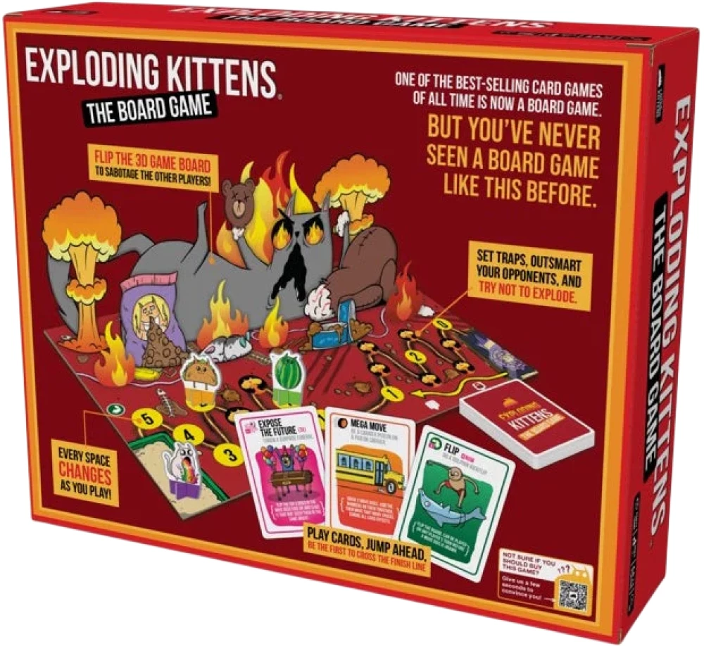Brettspiel - Exploding Kittens. The Board Game (EN)