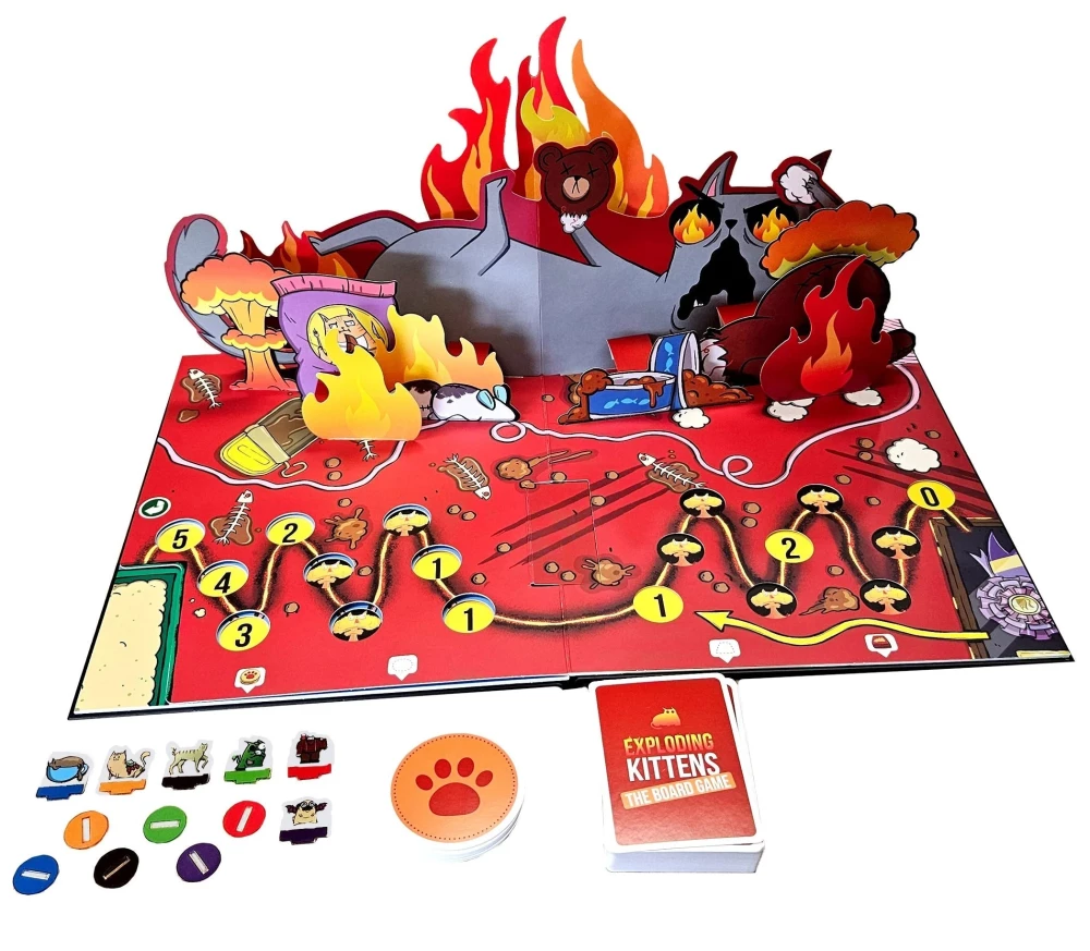 Brettspiel - Exploding Kittens. The Board Game (EN)