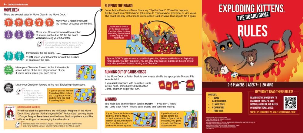 Brettspiel - Exploding Kittens. The Board Game (EN)