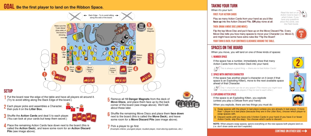 Brettspiel - Exploding Kittens. The Board Game (EN)