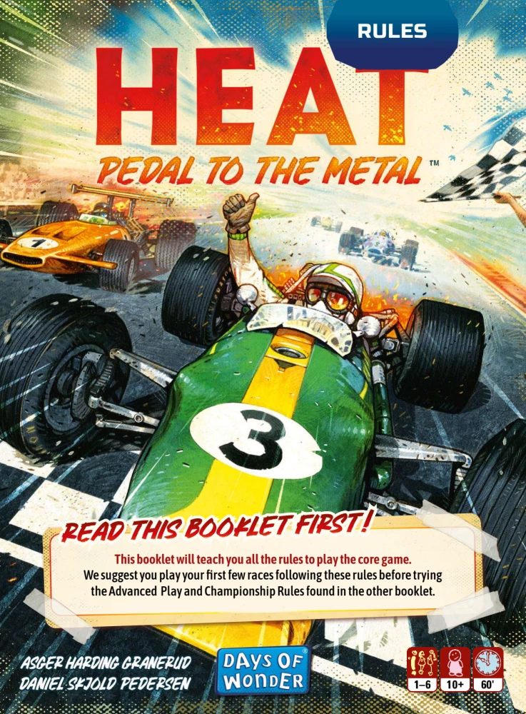Brettspiel - Heat: Pedal to the Metal (EN)