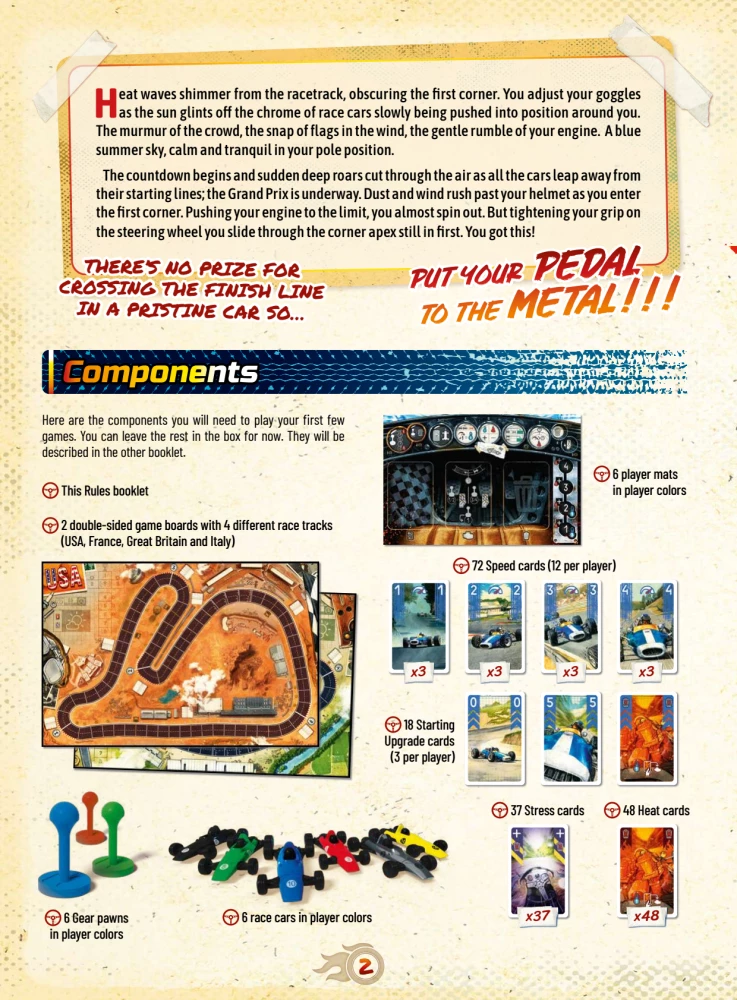 Brettspiel - Heat: Pedal to the Metal (EN)