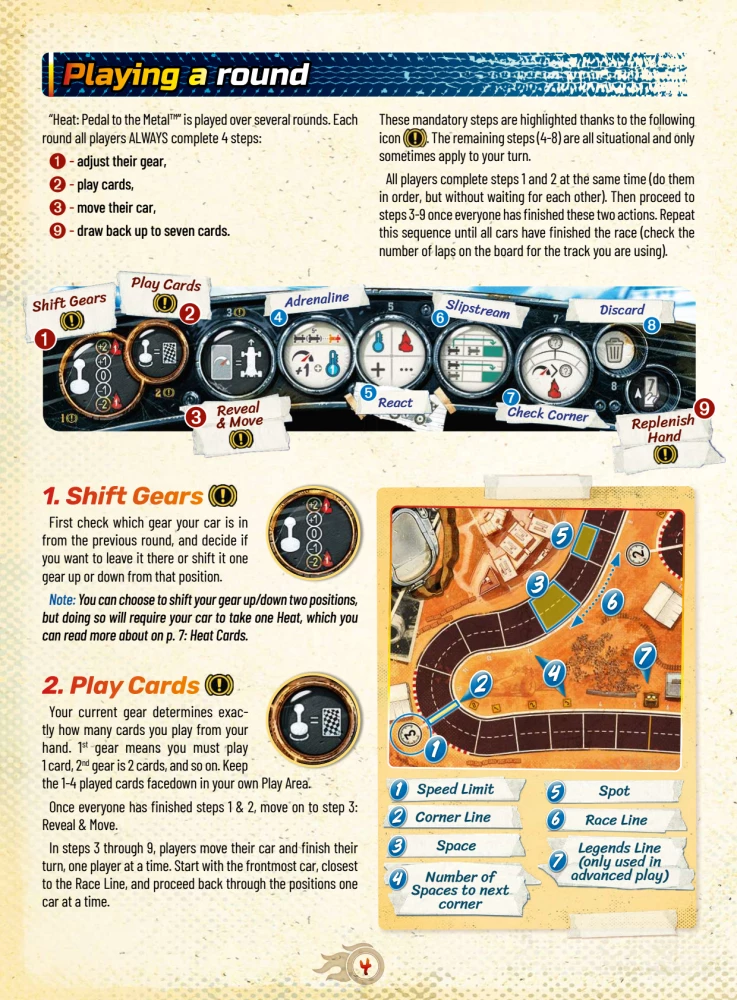 Brettspiel - Heat: Pedal to the Metal (EN)