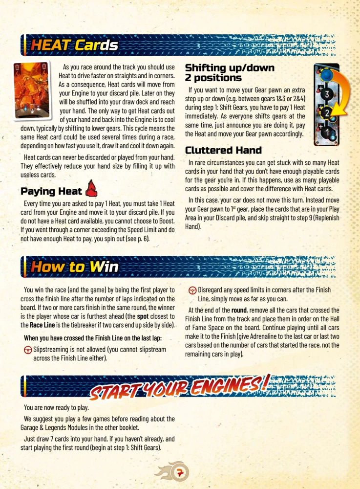 Brettspiel - Heat: Pedal to the Metal (EN)