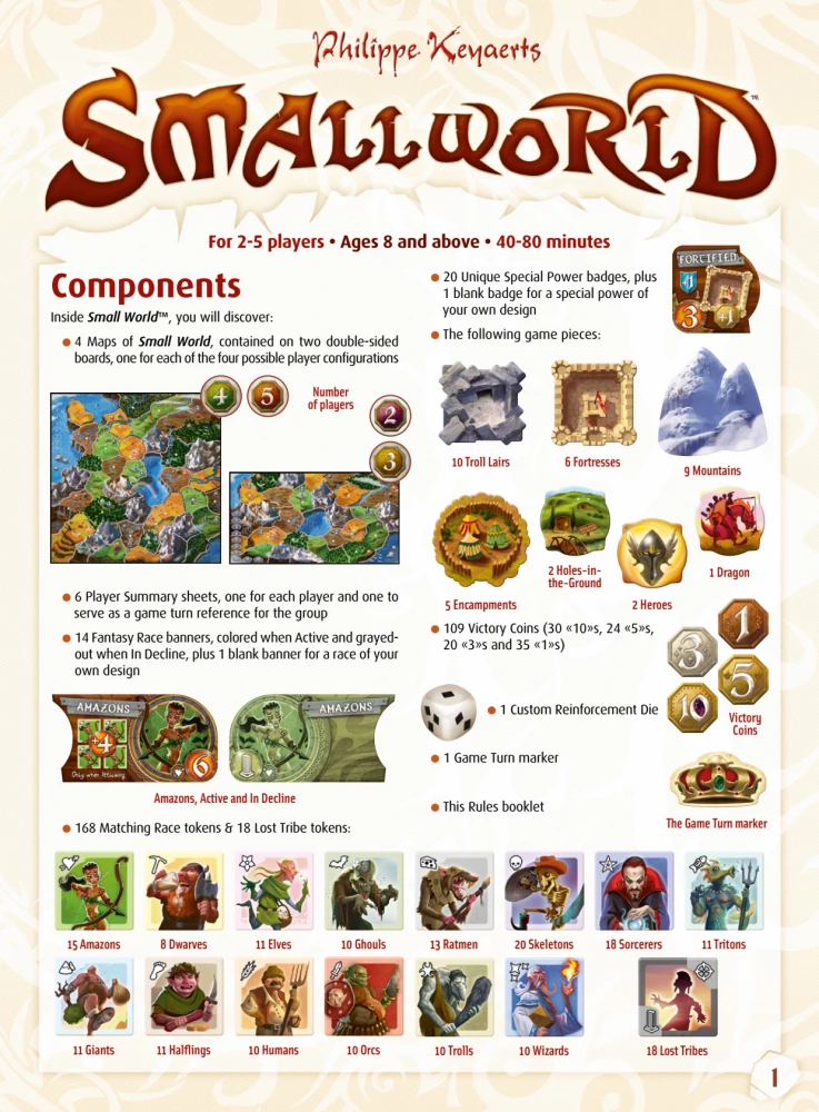 Galda spēle - Small World (EN)