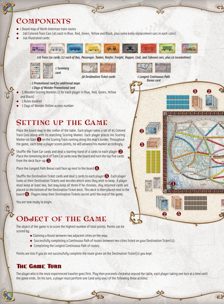 Galda spēle - Ticket to Ride. 2025 Refresh (EN)