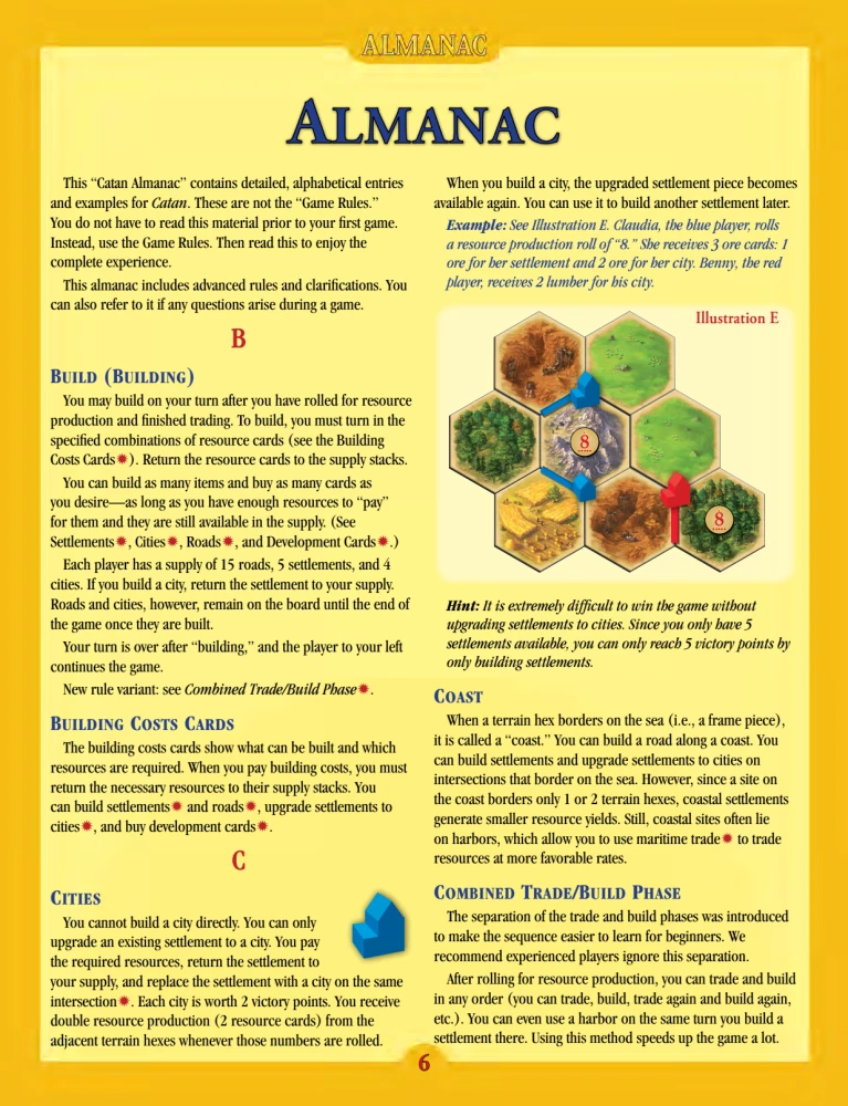 Galda spēle - CATAN 6. izdevums (2025) (EN)