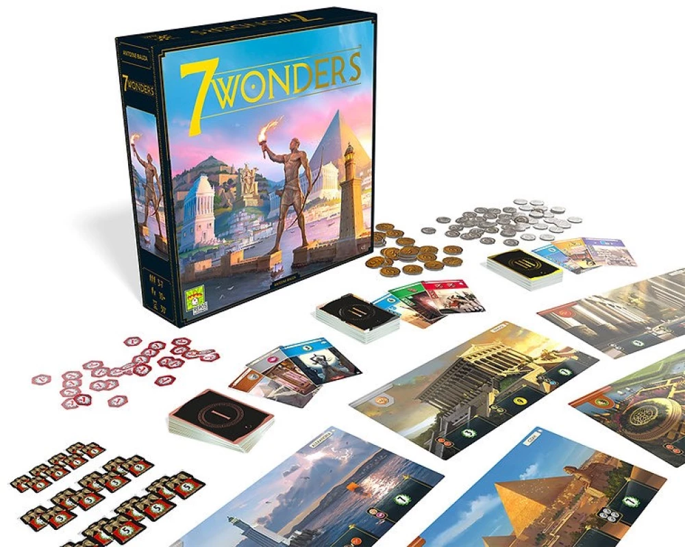 Настольная игра - 7 Wonders 2nd edition (EN)