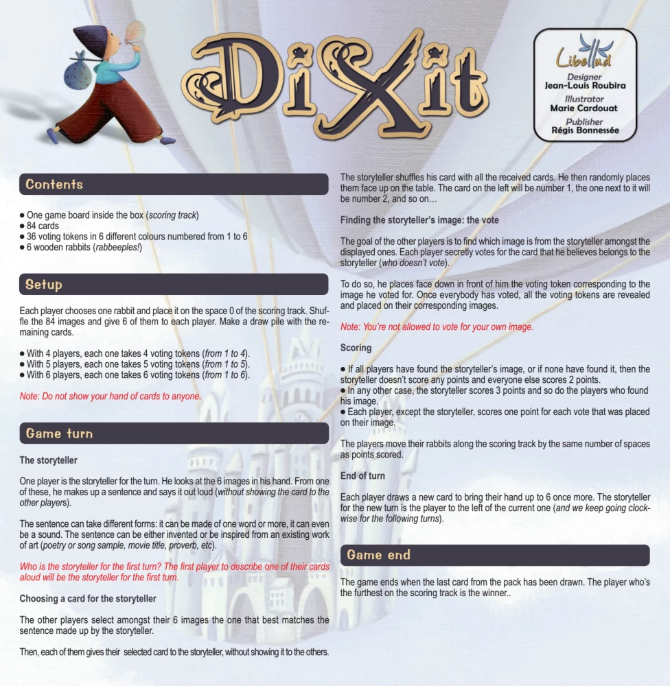 Board Game - Dixit 2021 Refresh (EN)