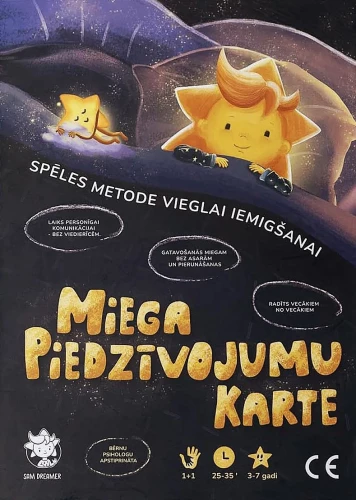 Brettspiel - Miega Piedzīvojumu Karte