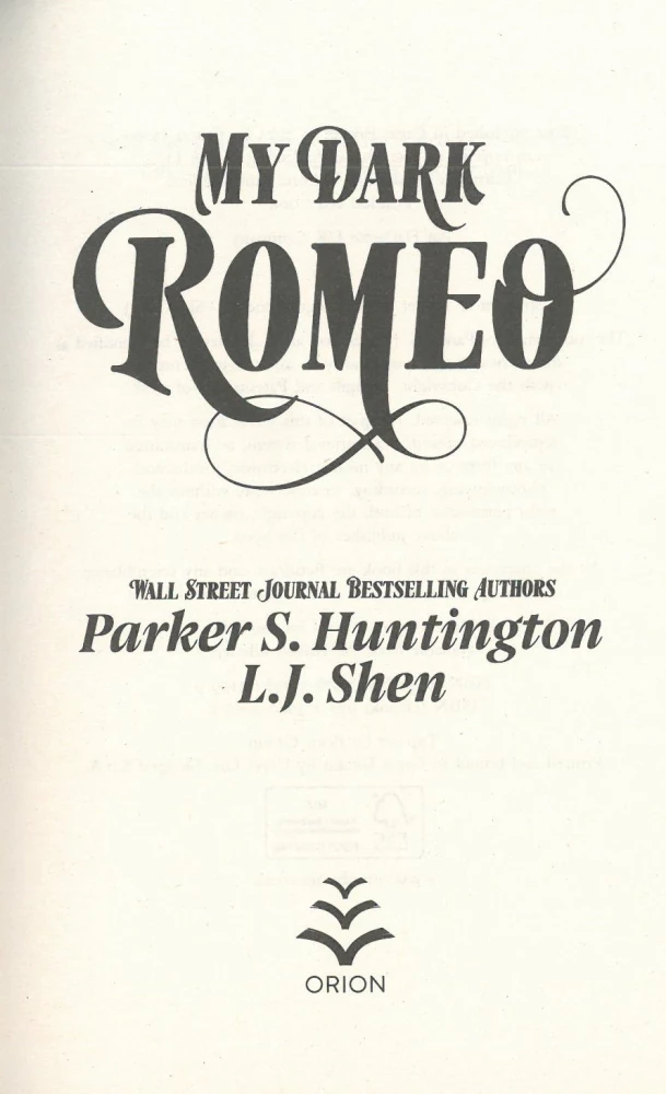 My Dark Romeo