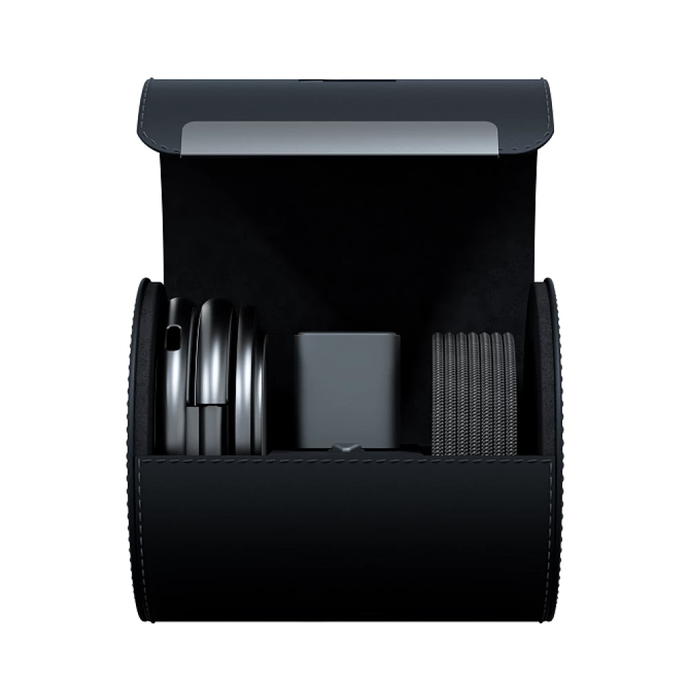 Magssory Signature Disc Pro 3 in 1 Charging Station for Apple Qi2 Midnight