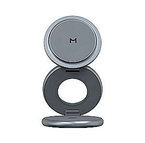 Magssory Signature Disc Pro 3 in 1 Charging Station for Apple Qi2 Midnight