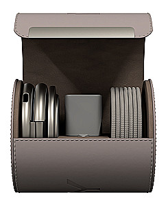 Ladegerät 3 in 1 Magssory Signature Disc Pro für Apple Qi2 Titan