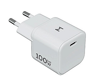 Compact Charging Station Magssory Nano Boost 100W GaN White