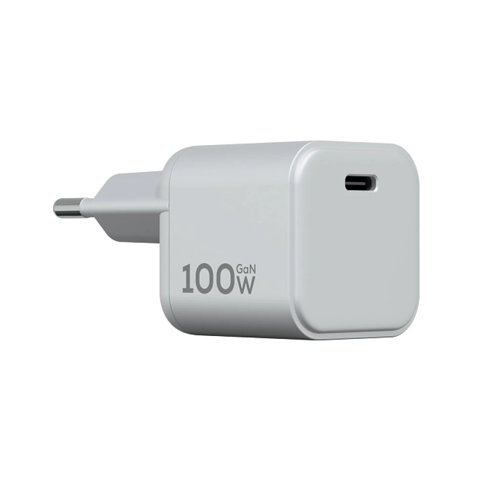 Compact Charging Station Magssory Nano Boost 100W GaN White