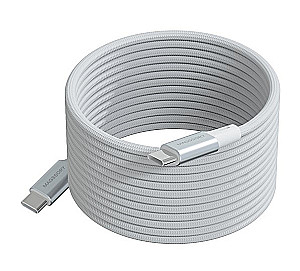 Magnetic Cable Magssory Link 2.4m C to C 240W White