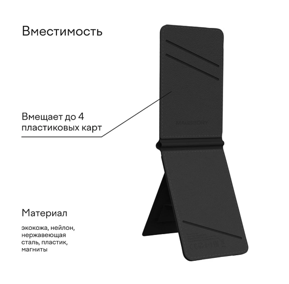 Magssory Ultima Geo Photo Wallet Midnight