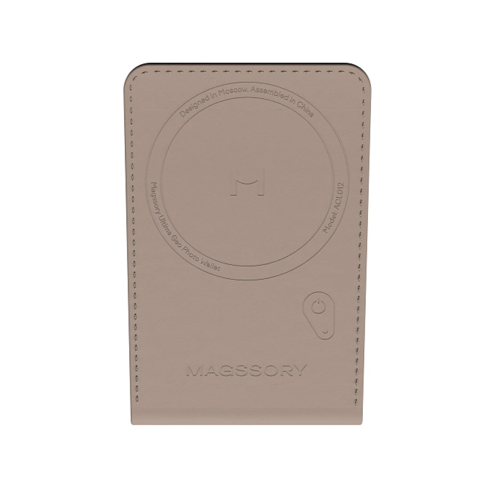 Magssory Ultima Geo Photo Wallet Latte