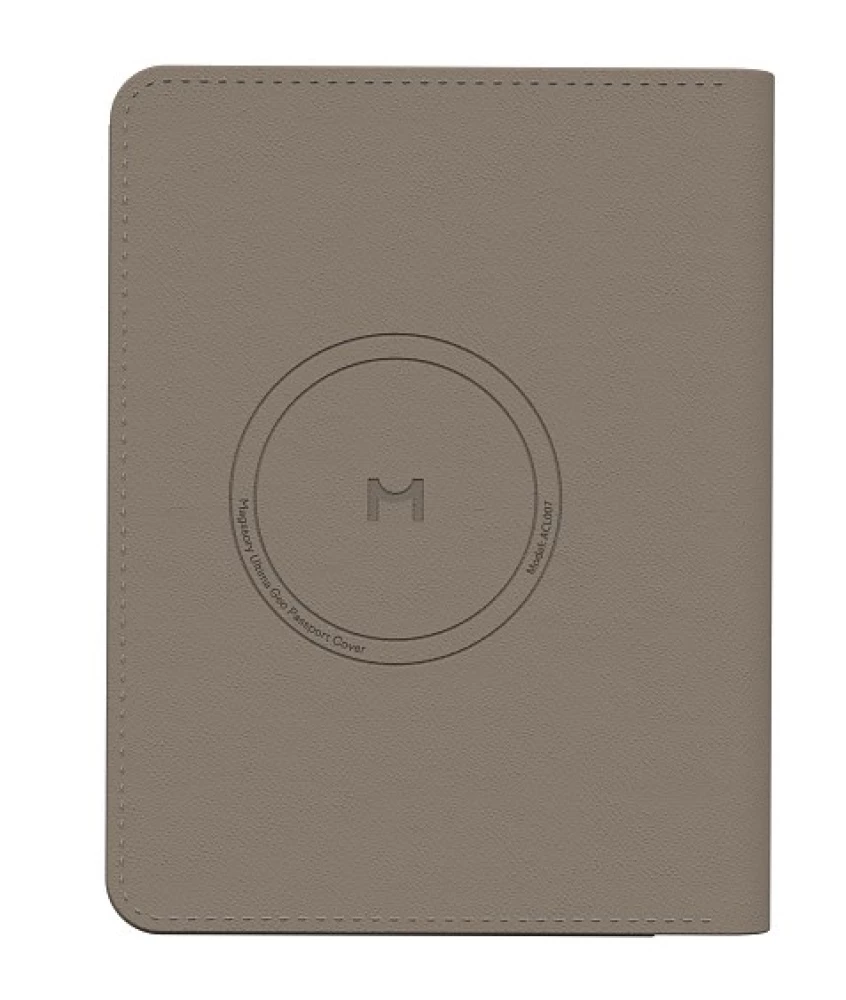 Magssory Ultima Geo passport cover Latte