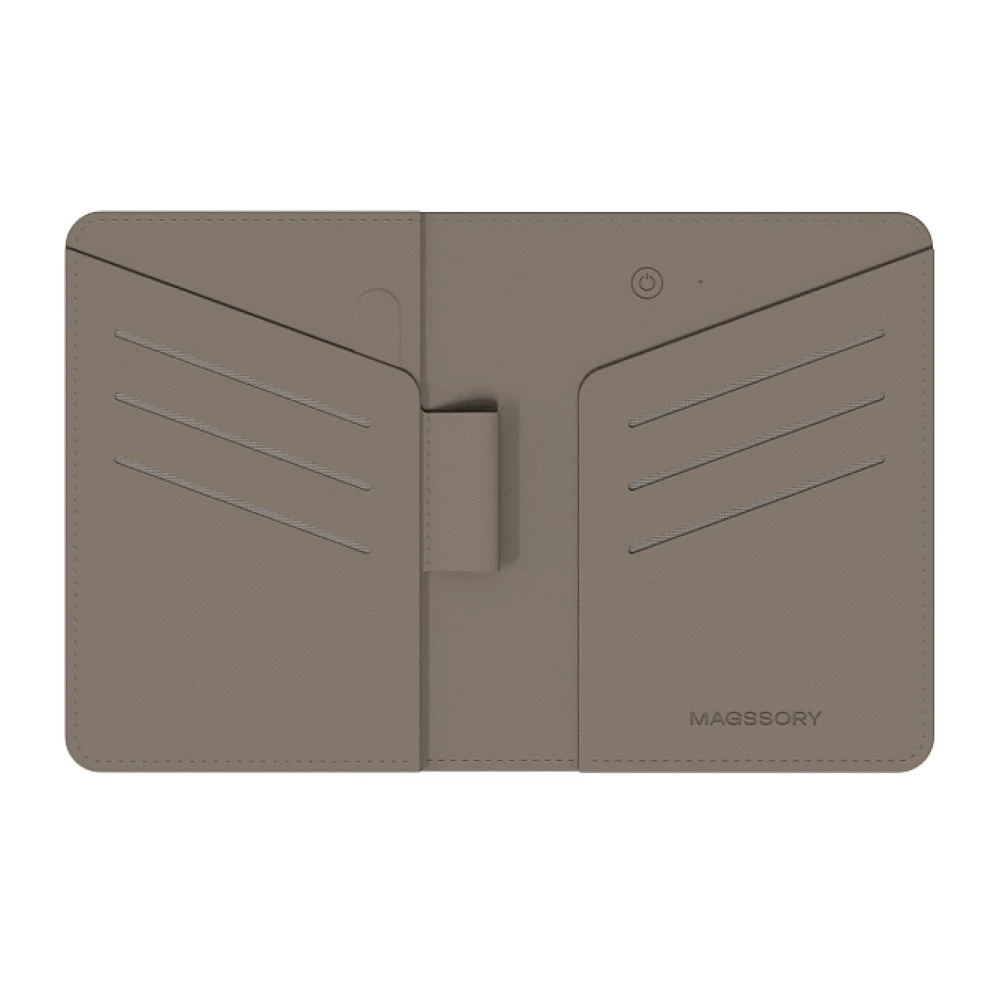 Magssory Ultima Geo passport cover Latte