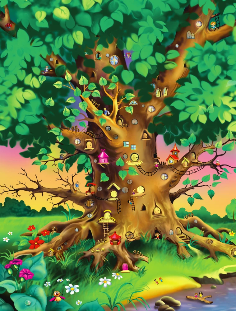 Die Abenteuer der Baum-Männchen