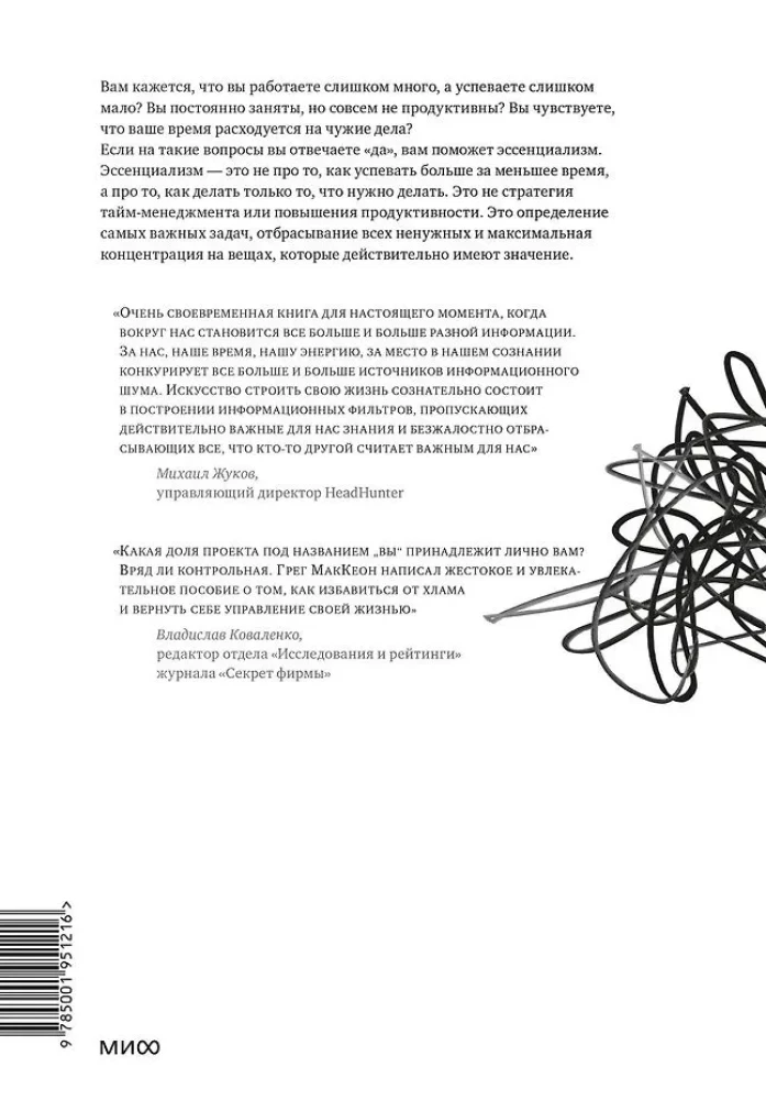 Essentialism. The Path to Simplicity