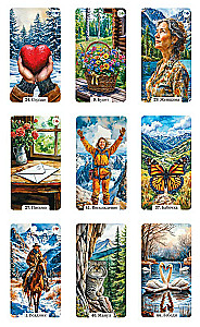 Sibirischer Orakel Lenormand (50 Karten)