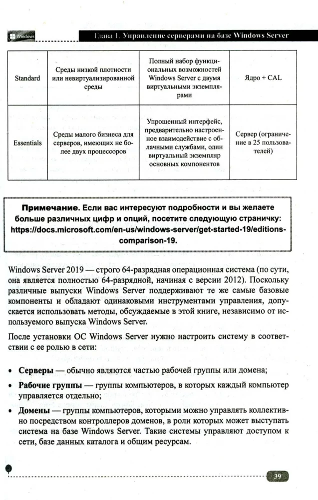 Server on Windows and Linux. Administration and virtualization