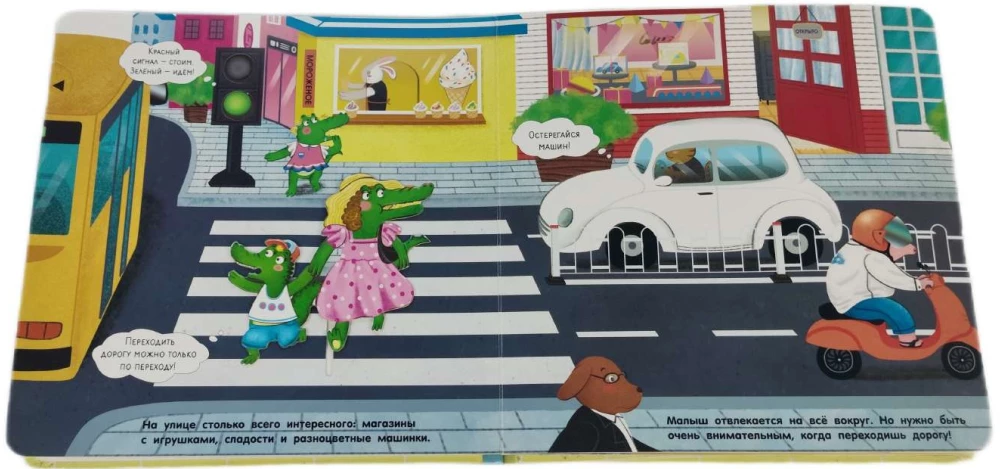 Be Careful, Little Crocodile! Street Safety Rules