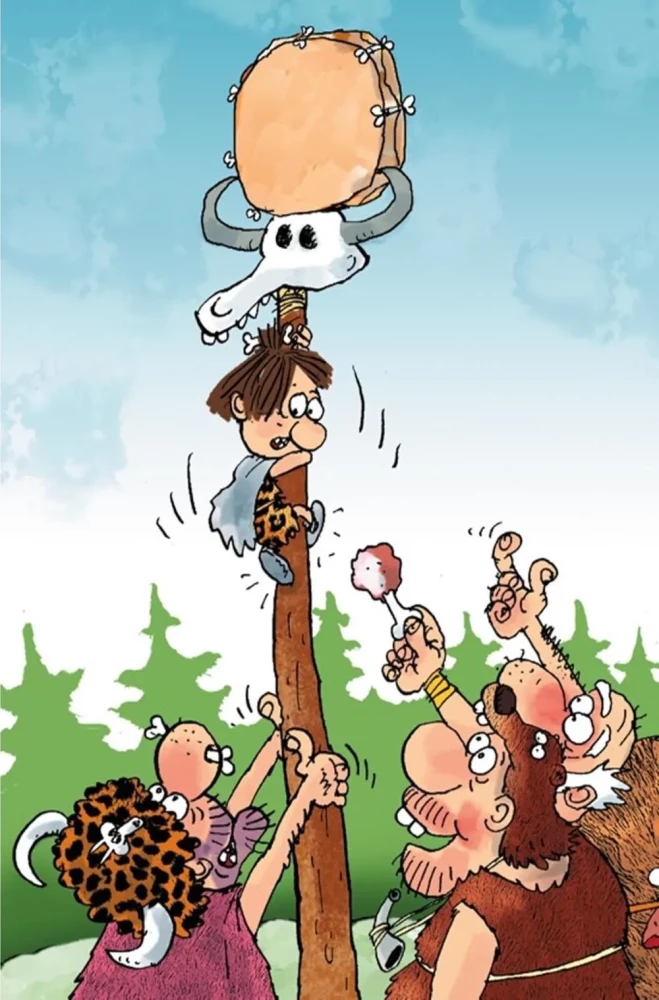 The Neanderthal Boy at School and at Home. Book 2