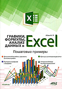 Graphs, formulas, data analysis in Excel. Step-by-step examples