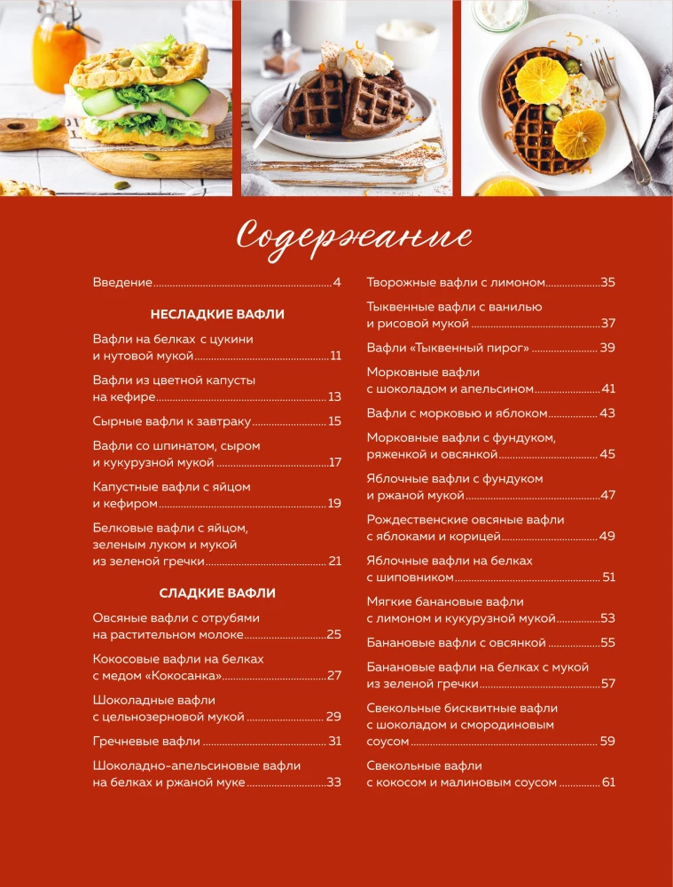 PP-Waffeln für jeden Tag und Anlass. Mehr als 30 Rezepte