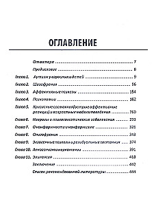 Psychiatry of Childhood and Adolescence. Psychopathology. Diagnosis. Clinic