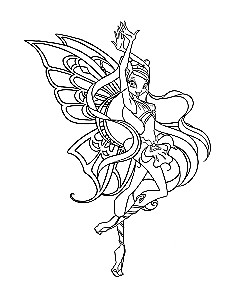 Winx Club. Твори волшебство! Большая раскраска