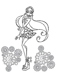 Winx Club. Твори волшебство! Большая раскраска
