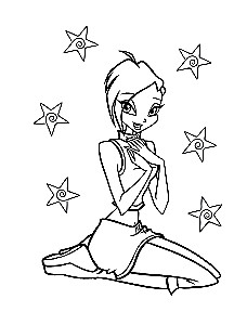 Winx Club. Твори волшебство! Большая раскраска