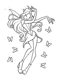 Winx Club. Вместе навсегда! Большая раскраска