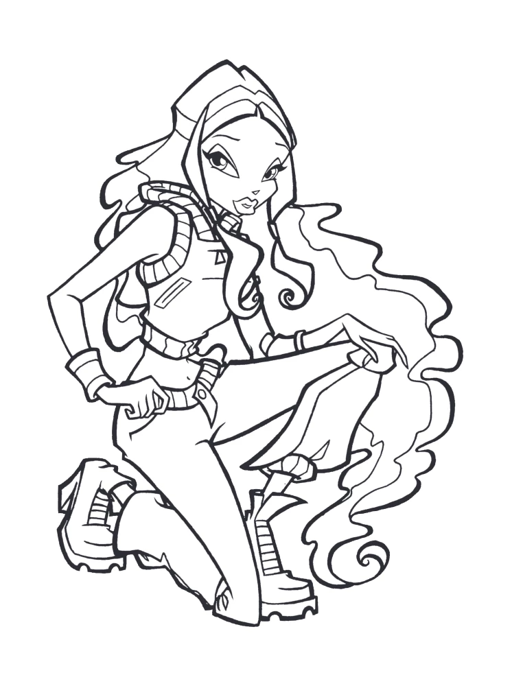 Winx Club. Вместе навсегда! Большая раскраска