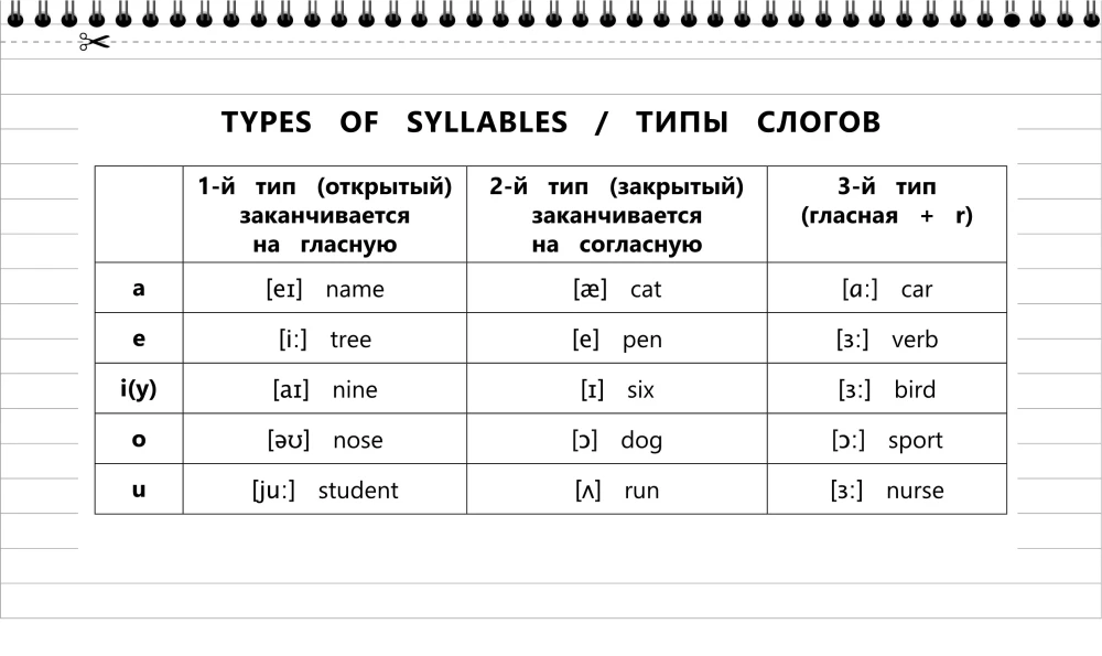 Учим английские слова. Основные темы. 3 класс