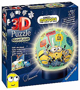 Светящийся 3D-пазл Minions 2, 74 элемента