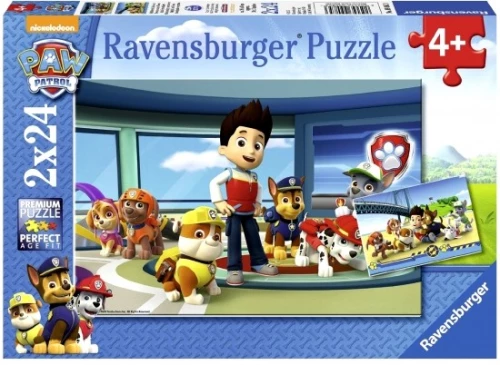 Puzzle Щенячий патруль - 2х24 элемента